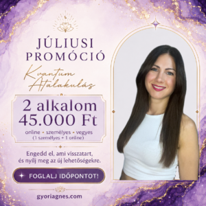 Júliusi Kvantum Átalakulás Promóció – 2 alkalmas csomag